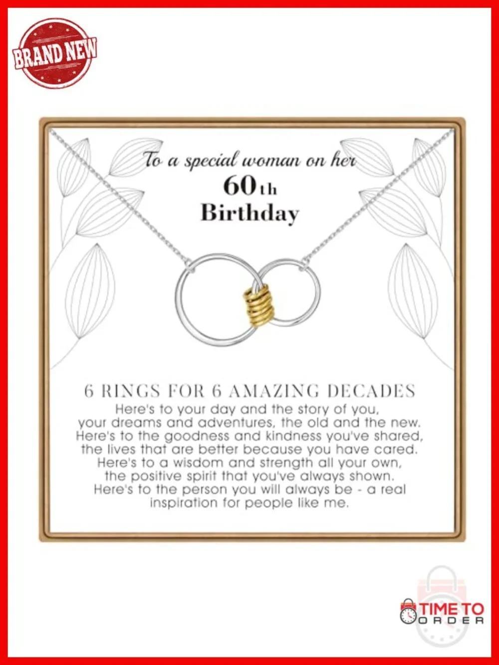 925 Sterling Silver Circles Pendant Necklace Birthday Gift for Women